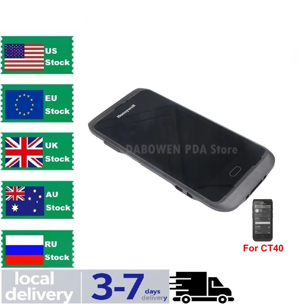 LCD-Modul mit Touchscreen-Digitalisierer und Frontabdeckung für Honeywell CT40