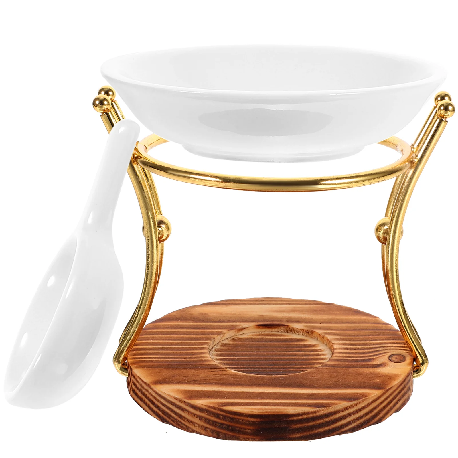 

Aromatherapy Furnace Essential Oil Burner Tealight C Holder Wood Aroma Diffuser Decorative Incense Stove Wax Warmer Ceramic