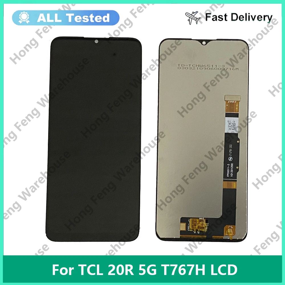 

6.52'' Original For TCL 20 R 20R 5G T767H LCD Display Touch Screen Replacement Digitizer Assembly For TCL20 R TCL20R 5G LCD