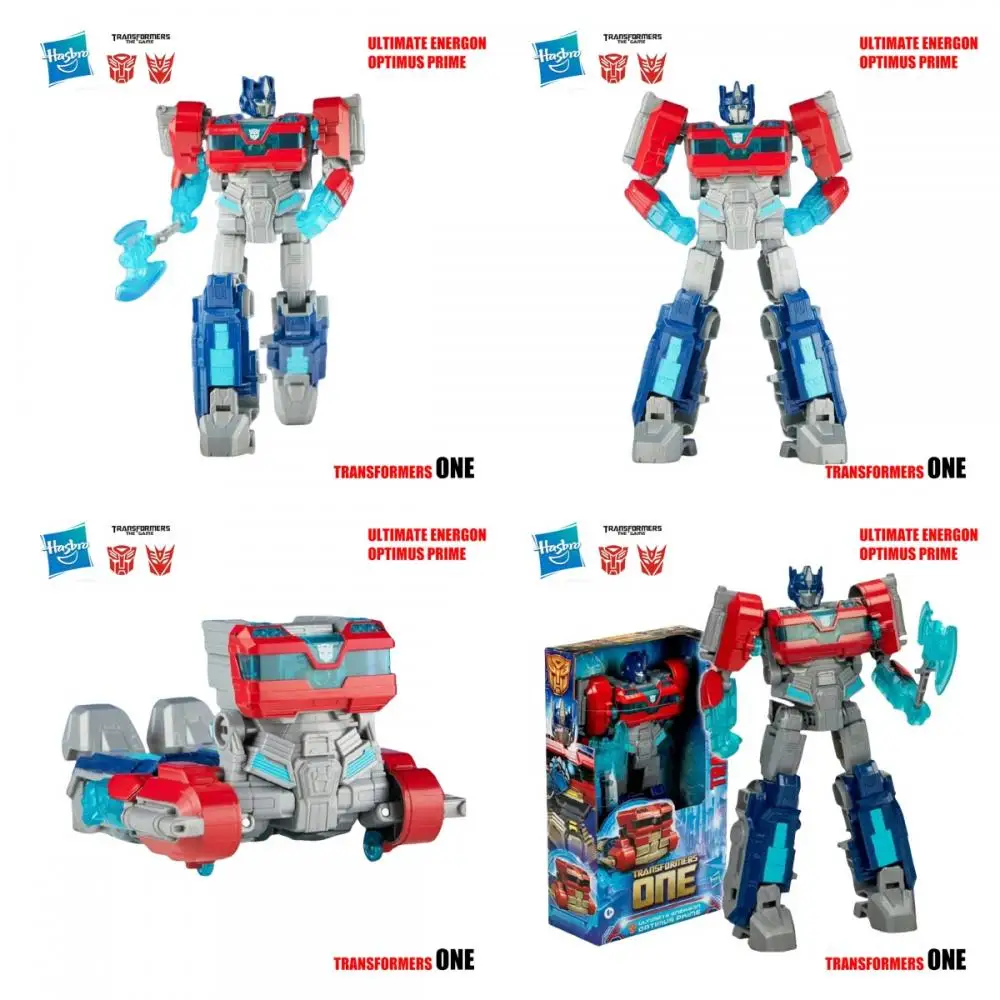 New Classic Hasbro Transformers Series Toy Movie 8 Origin Conversion Ultimate Energy Optimus Prime Model Hobby Collection Gift