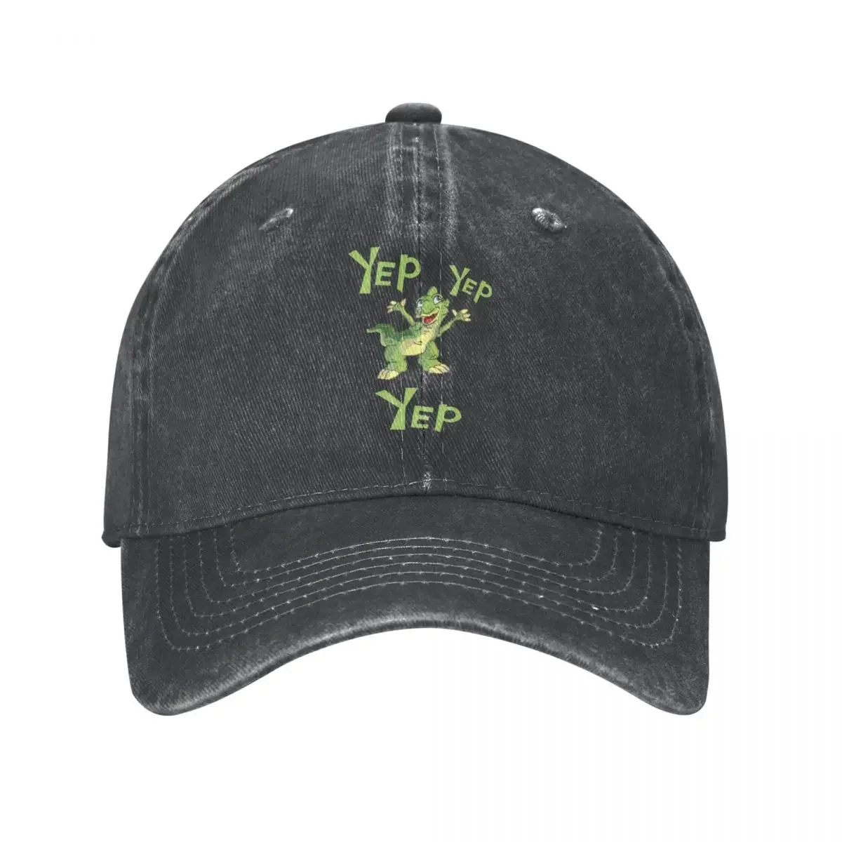 Vintage Yep Yep Yep das Land vor der Zeit Baseball Caps lustige Snapback Cap Hip Hop Workouts Cap Original Hut für Männer Frauen