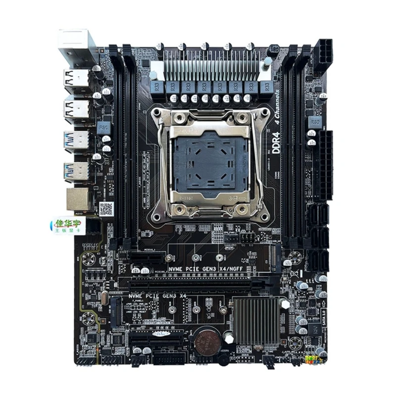 L43D X99 DDR4 Motherboard LGA2011-3 Gaming Motherboard Computer Motherboard with NVME M.2 Quad Channel DDR4 2833/2666/2400