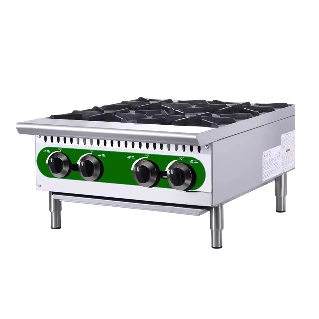 Gas Stove Perfex Gas 6 Burner S With Standard Oven LPG BTU 30,000 Commercial Gas Range Kitchen