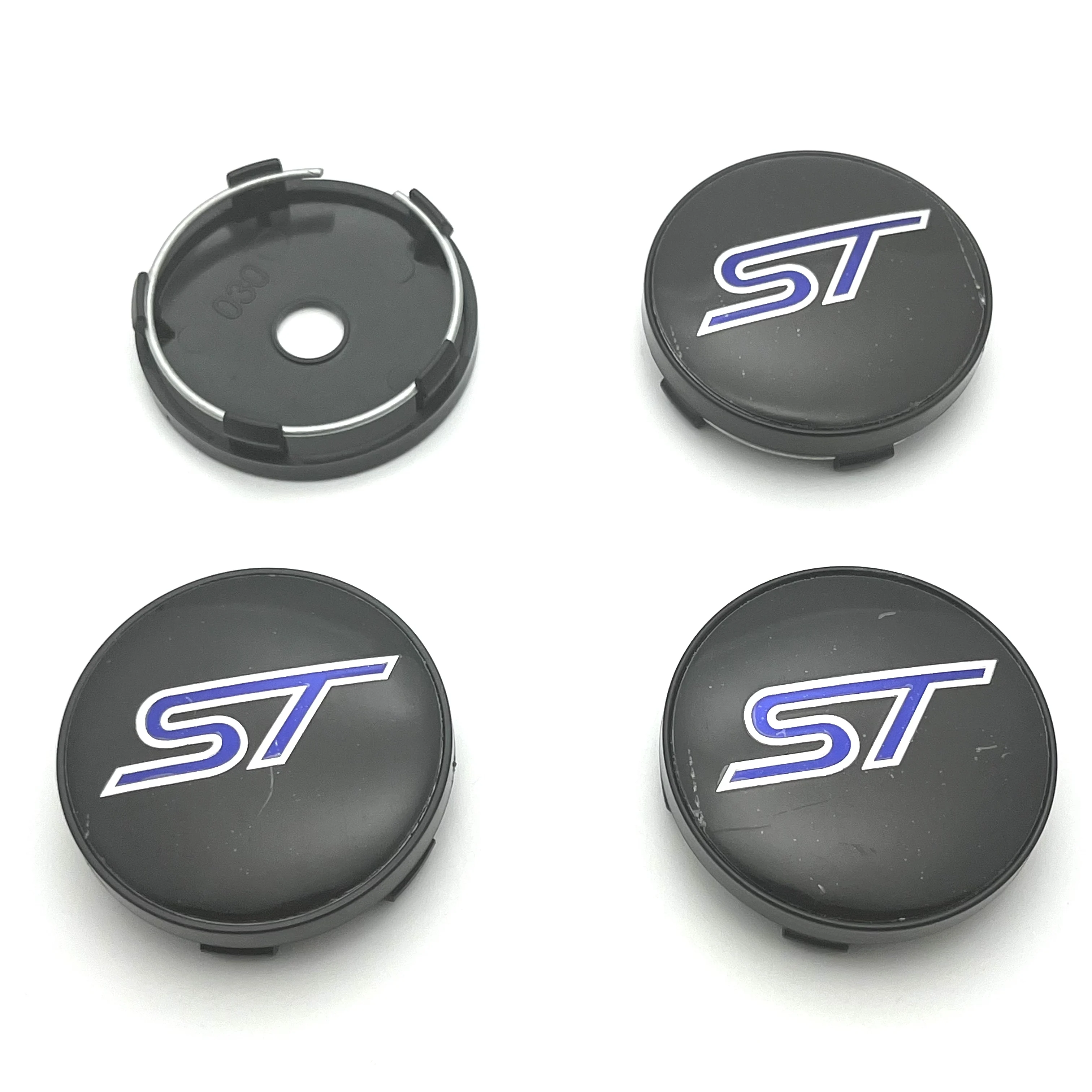 

4pcs 60MM 56MM ST Logo Emblem Car Wheel Center Caps Styling Accessories ST Line Wheels Hub Rim Hubcaps Center Cover Replace