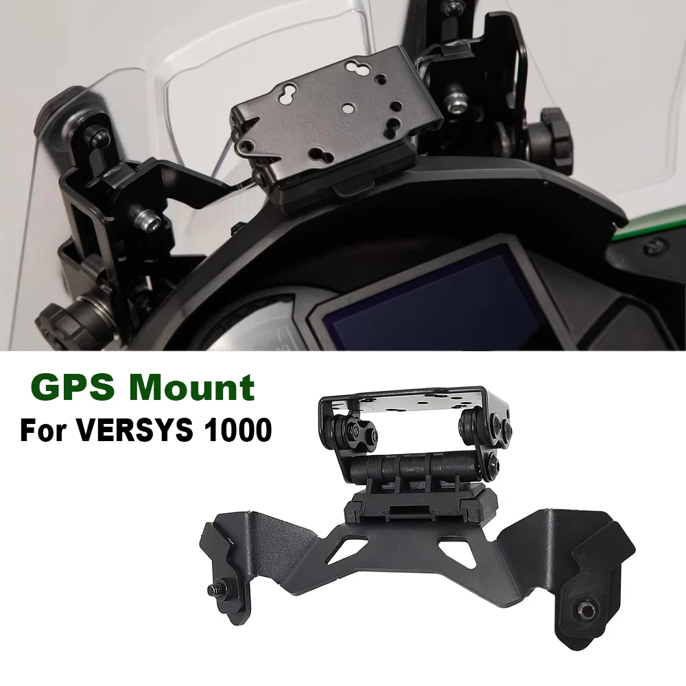 

﻿ For Kawasaki Versys 1000 Versys1000 2018-2020 Motorcycle Mobile Phone GPS holder Navigation Plate bracket Mounting kit