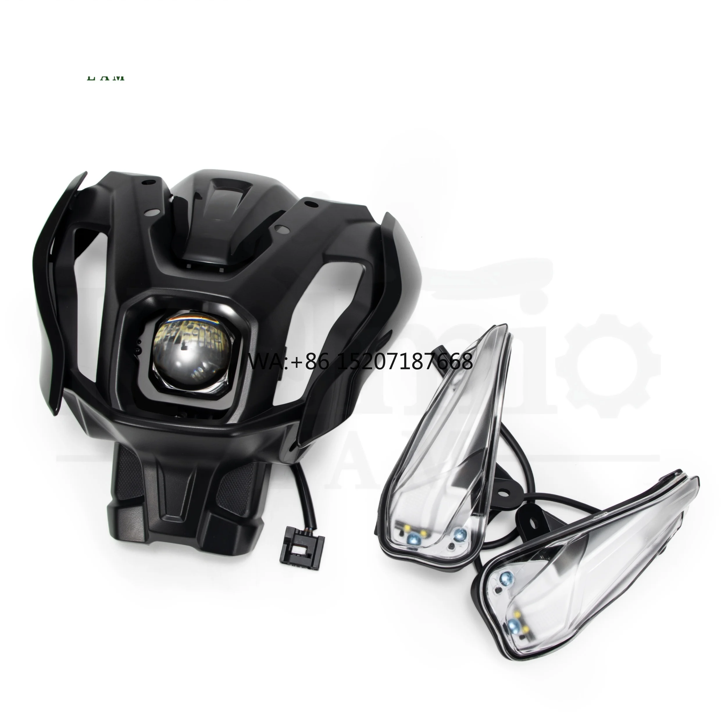 

-LAM Headlamp Assembly Head Light Lamp Turn signal Light Fit for YAMAHA MT07 2021-2023 Motorcycle Headlight