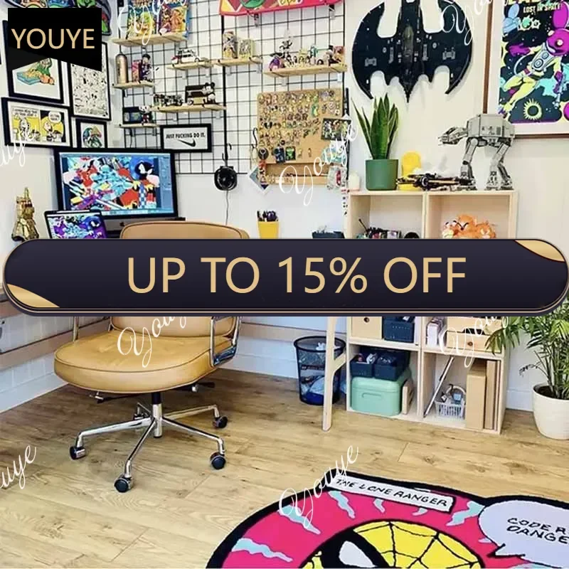 Q Relax كرسي مكتب الكمبيوتر التنفيذي العام مريح كراسي مكتب مريحة الغرور غرفة المعيشة أثاث Sillas De Oficina #1