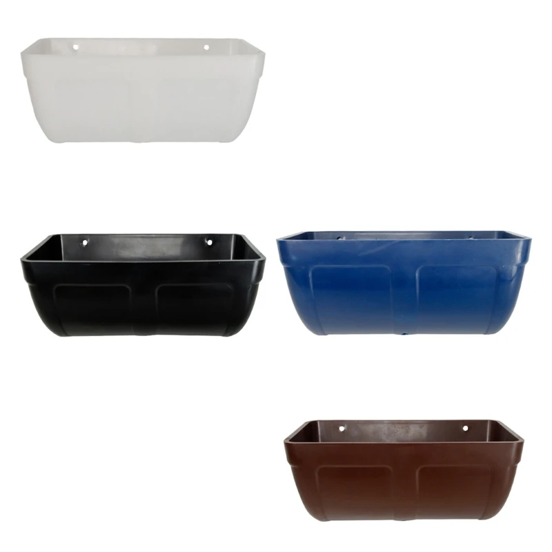2PCS Quick Setups Poultry Feeders Hanging Design Chikcen Feeding Watering Trough