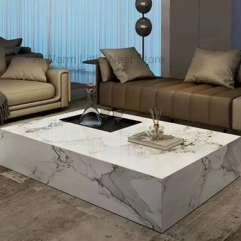 الجدول الجمالي الجمالي الإيطالي الدائمة الحد الأدنى القهوة الكمبيوتر طاولة القهوة رخيصة الشمال الزجاج Couchtisch أثاث المنزل #5