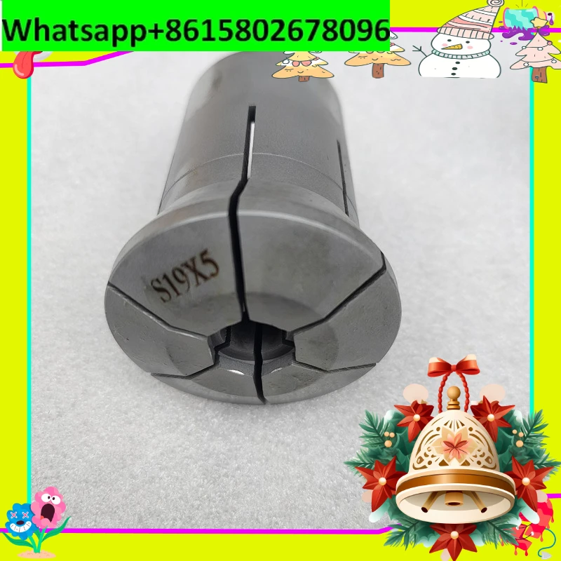 0640 lathe hexagonal chuck hexagonal step S5-S45 slotted quenching sandblasting hexagonal finished chuck