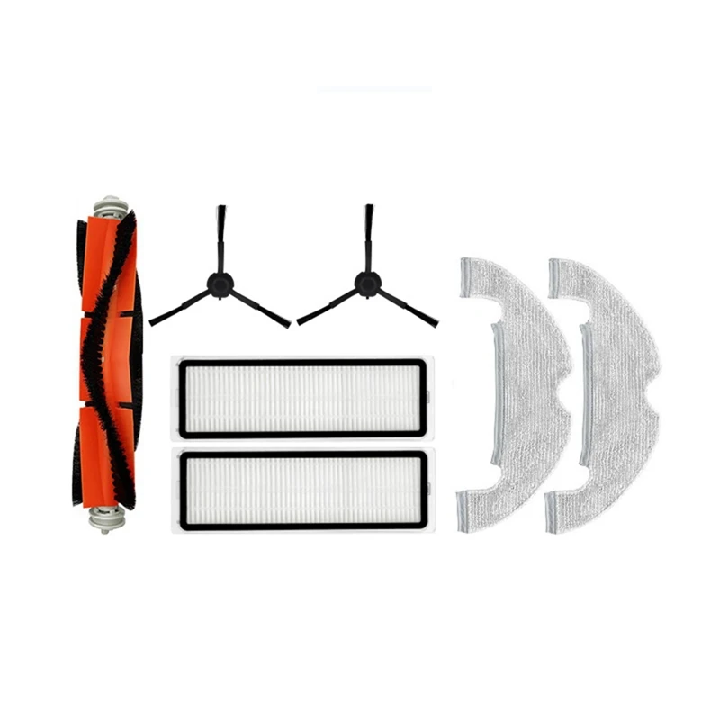 Para Xiaomi Mi Robot Vacuum-Mop2 Ultra STYTJ05ZHM aspiradora (filtro de Cepillo Lateral principal paño de mopa) Kits de repuesto