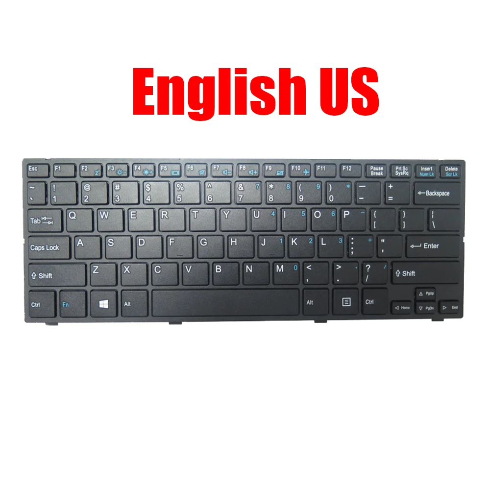 

US PO LA Keyboard 82B382-FW8001 MP-13L16LA-3608 82-382-FX5000 MP-13L13US-3607 PC4SB NSK-BWBBN 1N 9Z.NDUBN.B1N PK131YJ4B17