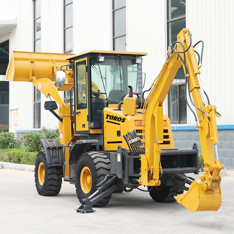 سعر الخصم 2.5ton لودر حفار الديزل عجلة حفارة Epa محرك لودر حفار مبيعات الشركة المصنعة