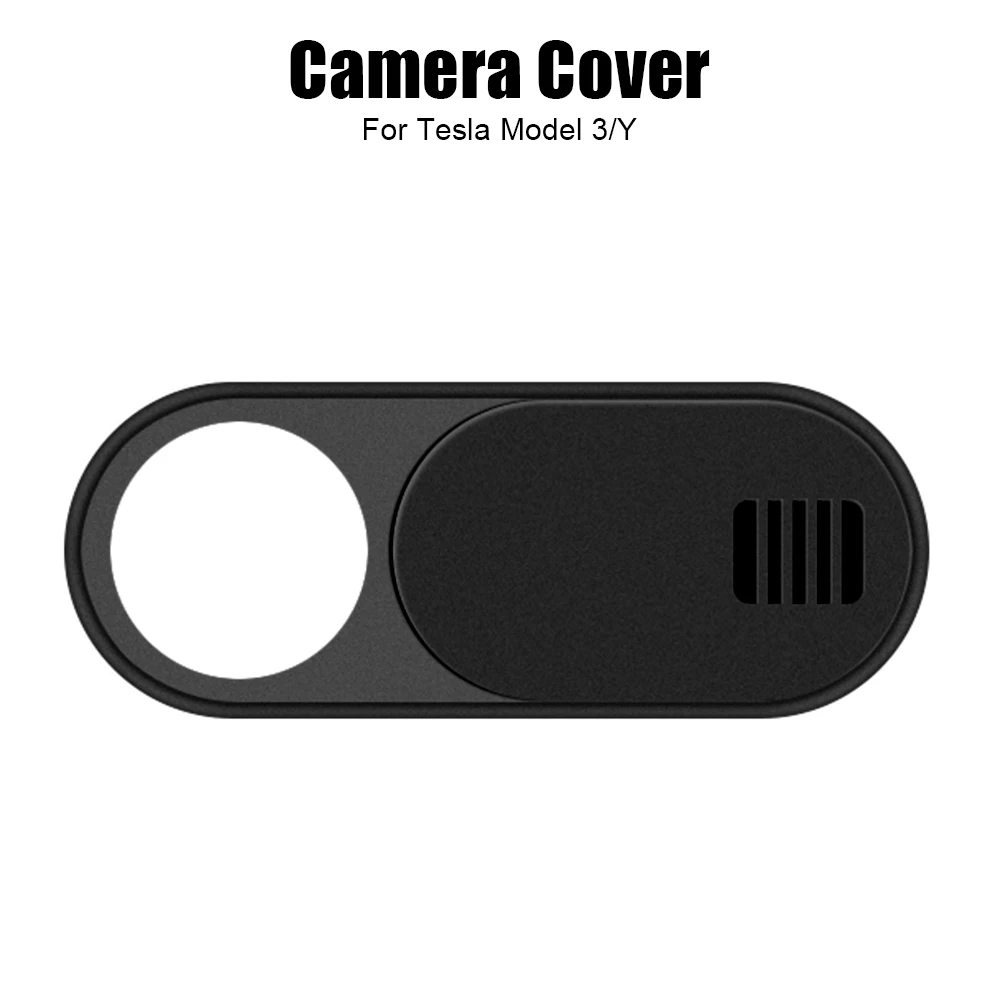 Slide To Close/Open Camera Cover ABS 1/5 Pcs Privacy Protector Webcam Blocker Lens Covers For Tesla Model 3/Y