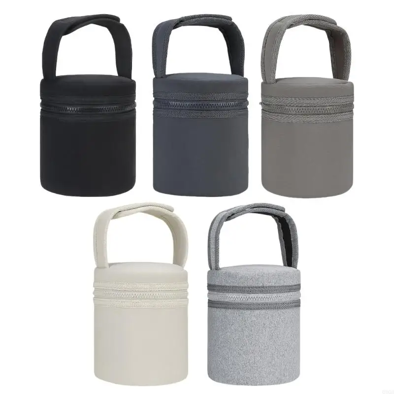

090B Watertight Insulated Baby Bottle Storage Bag Thermal Baby Bottle Holder Bag Easy Carry for Travel & Outdoor activity
