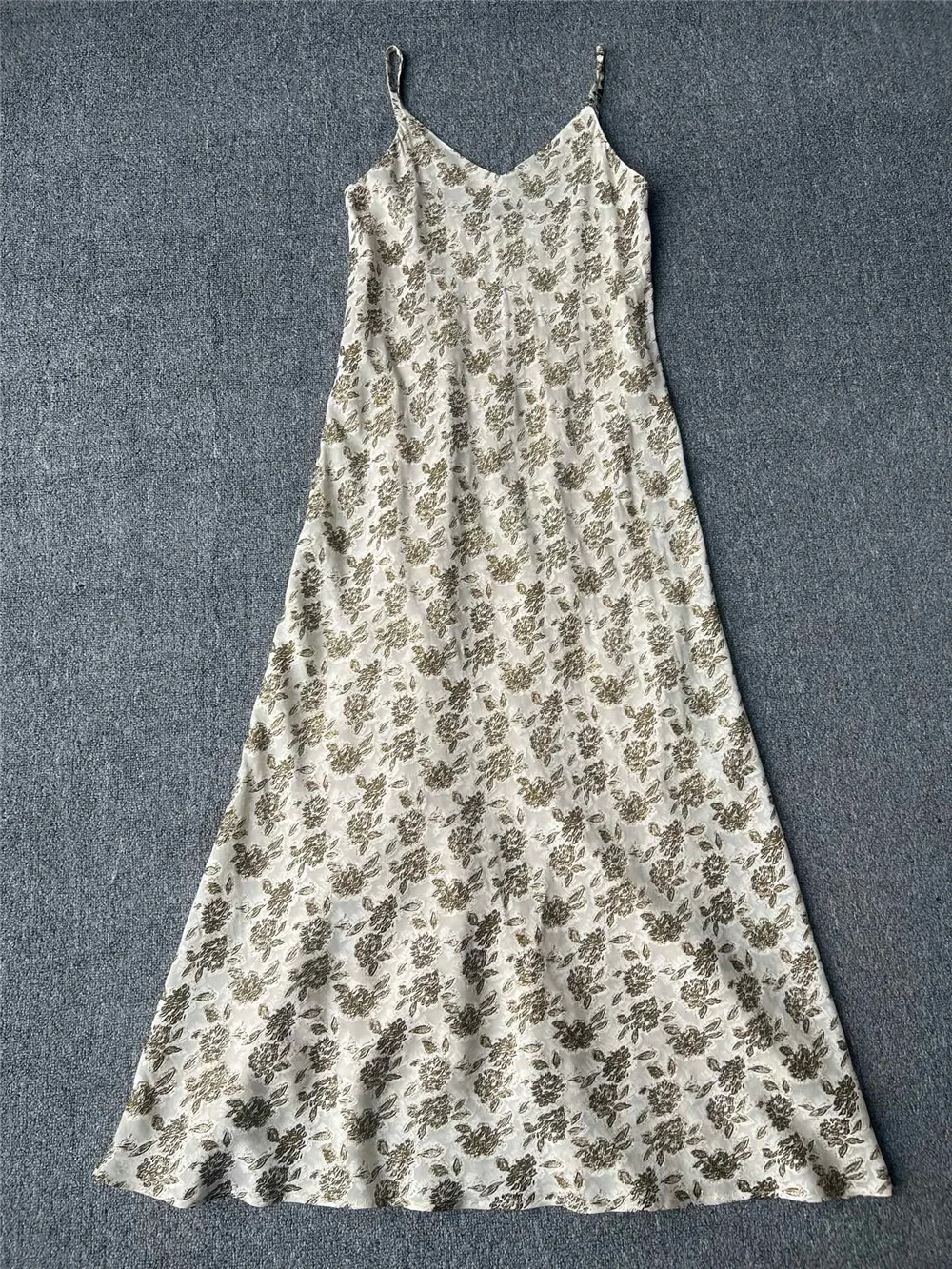 

Women's Silk Jacquard Dress Summer New Arrival Camisole Dresses