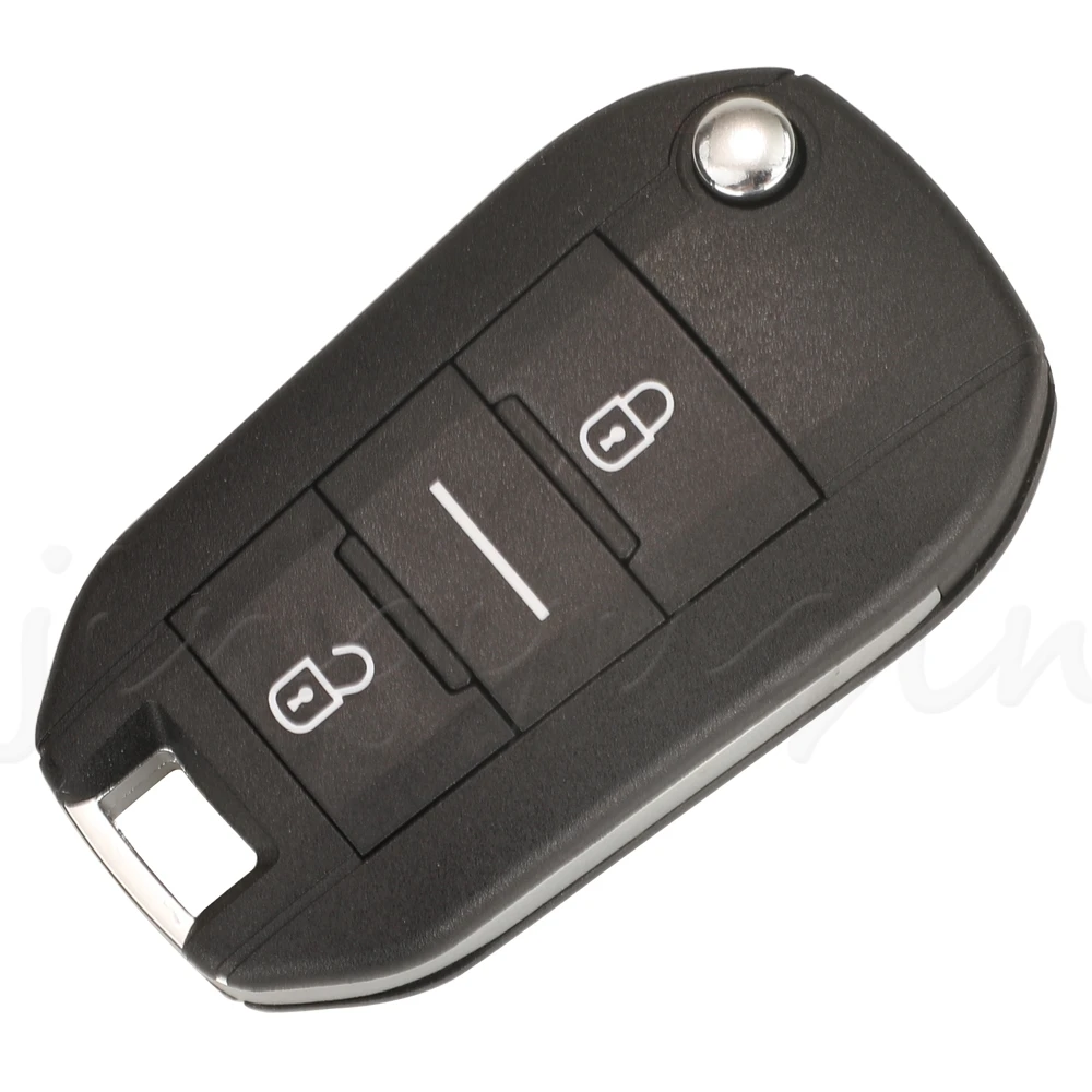 JYQ 3Buttons Remote Key Fob 433.92Mhz ID46 For Citroen C4L New Elysee For Peugeot 508 208 2008 201 208 2008 408 4008 5008 HELLA 