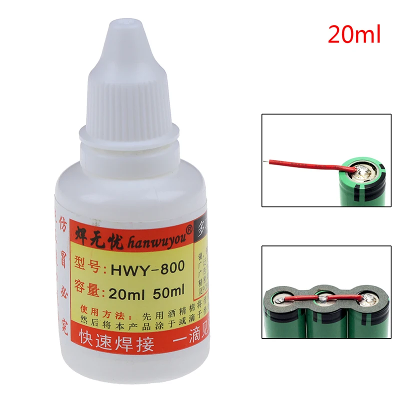 20ml Stainless Steel Flux Soldering Stainless Steel Liquid Solde