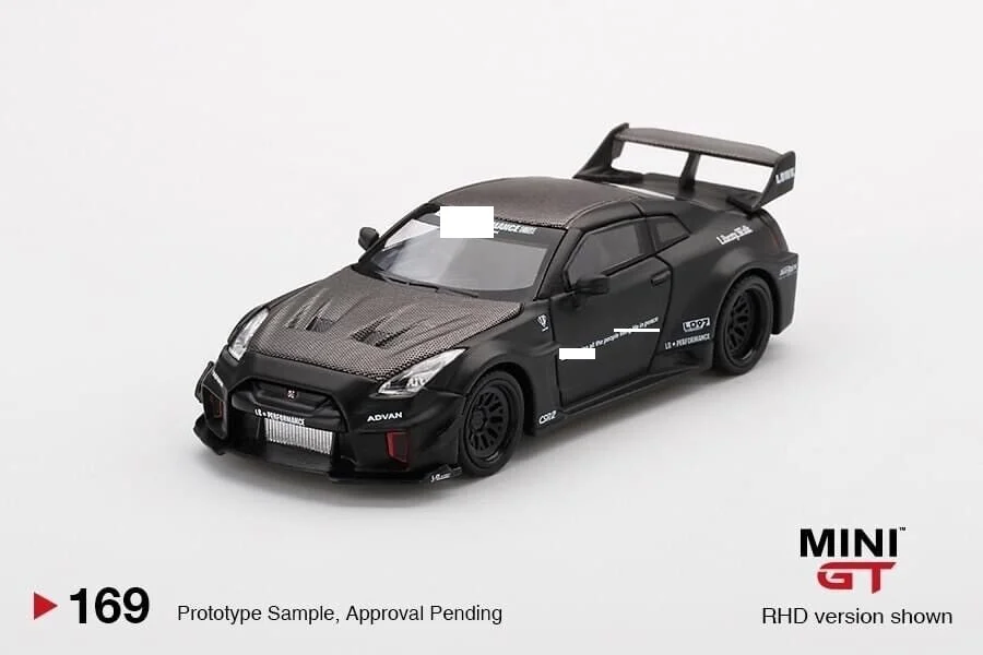 MINI GT 1:64 nissan GTR 35gt-rr  Collector Edition Metal car Model