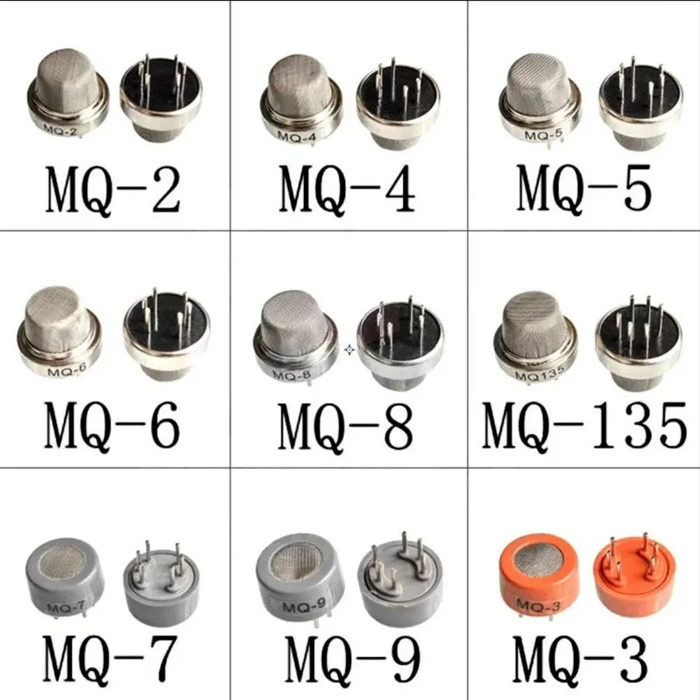 Detectando Sensor de Fumaça a Gás com Cabeça Sonda, Sensores Série MQ, MQ-2, MQ-3, MQ-4, MQ-5, MQ-6, MQ-7, MQ-8, MQ-9, MQ-135