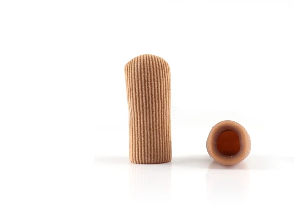 1 Stück Zehenschutz aus Silikon, gespannter, schneidbarer Schlauch, feuchtigkeitsspendender Schutz für Zehenballen, Mais, Hornhaut, Füße, Schmerzlinderung, Größe M, L