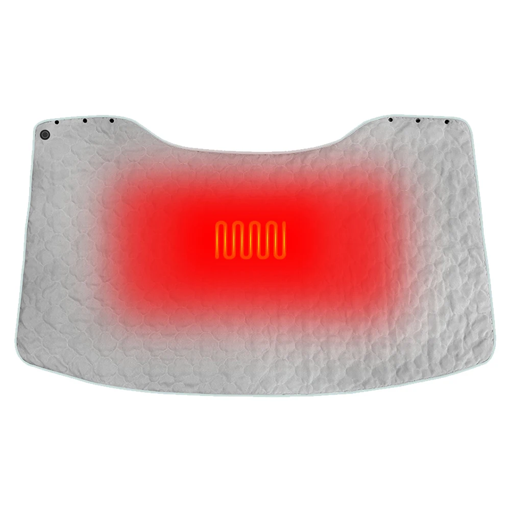 USB Electric Heating Blanket Heated Shawl 3 Level Wearable Electro Sheet Pad Winter Warm Thermal Blanket For Home Office Outdoor