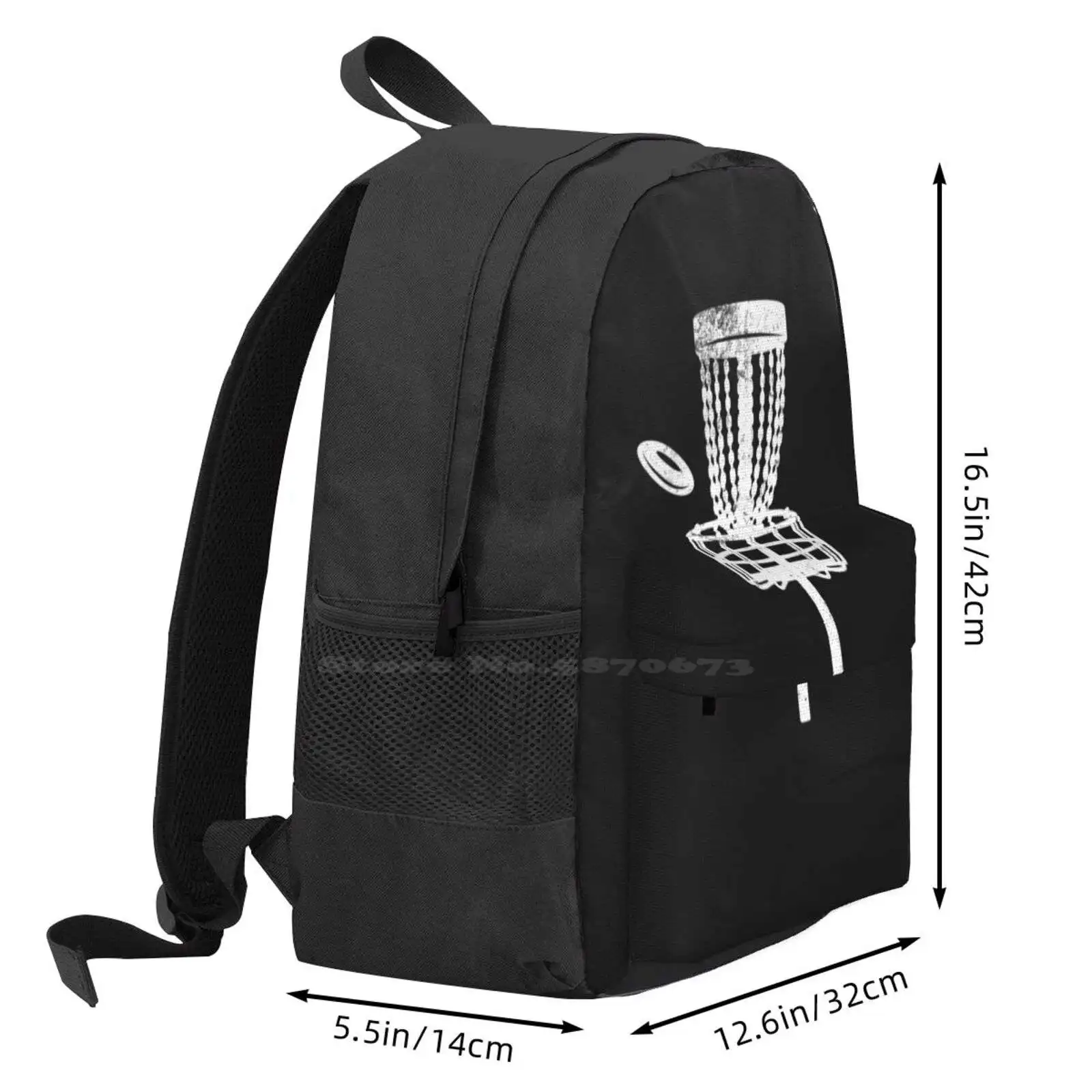 Disc Golf Basket Vintage Hot Sale Schoolbag Backpack Fashion Bags Disc Golf Basket Disc Golf Retro Disc Golf Vintage How To