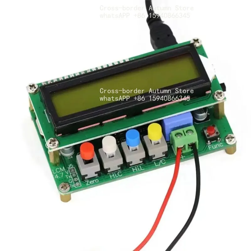 Fully functional digital inductance and capacitance meter LC100-A LC100A universal  capacitance  inductance meter