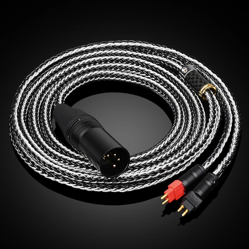 ATAUDIO 16-Core OCC HiFi Stereo Headphone Cable 3.5mm/2.5mm/4.4mm/XLR 7