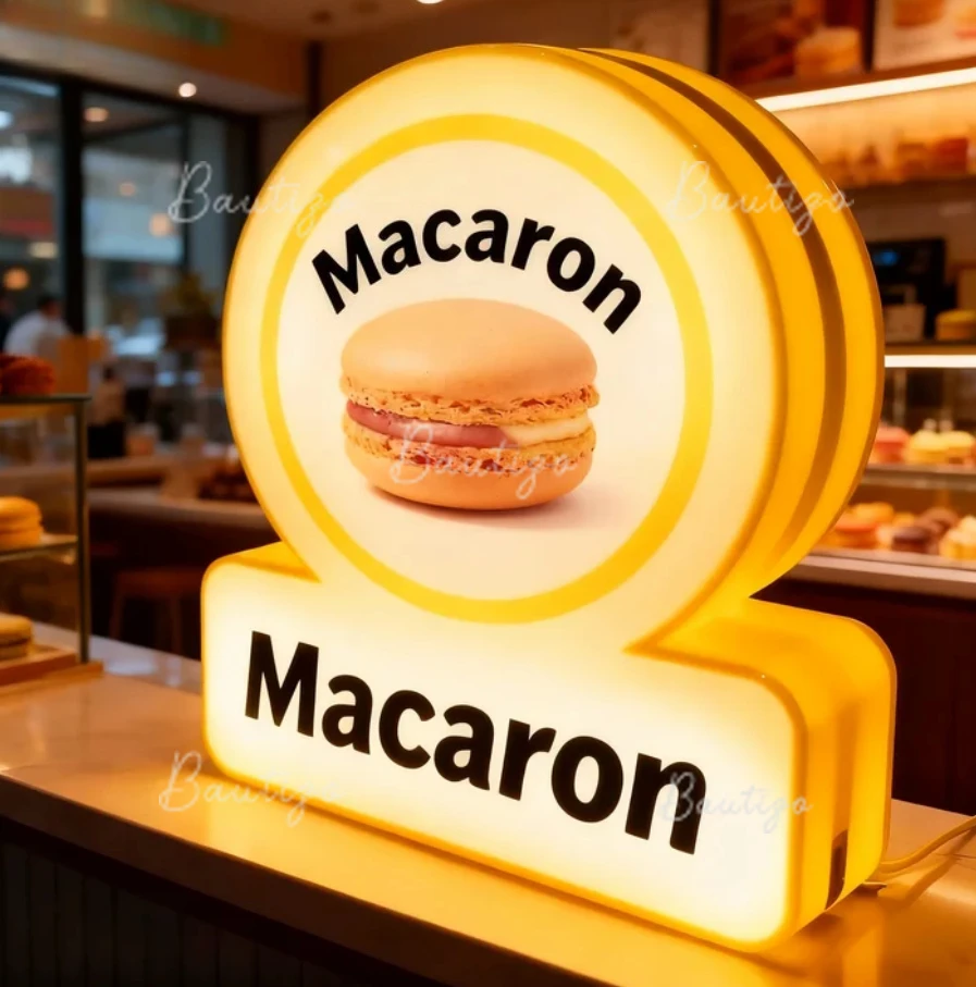 Custom 3D Printed Lightbox Lamp – Personalized Photo or Design Night Light Unique Gift Led Signage Business Acrylic Letters Sign