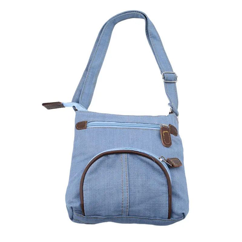 Fashion Small Denim Handbag Women Bag Designer Ladies Handbags Big Purses Jean Denim Tote Shoulder Crossbody Women Messenger Bag