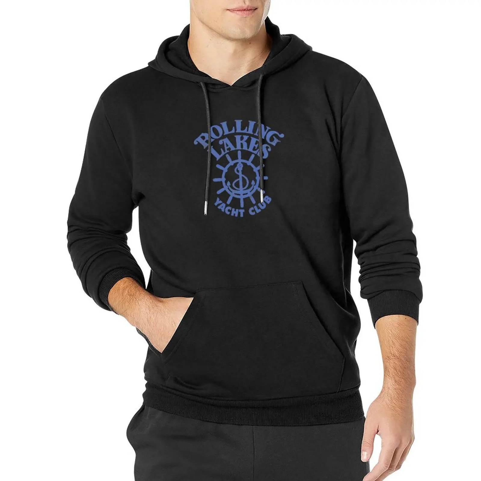 Rolling Lakes Yacht Club Pullover Hoodie men clothes men's oversize hoodie