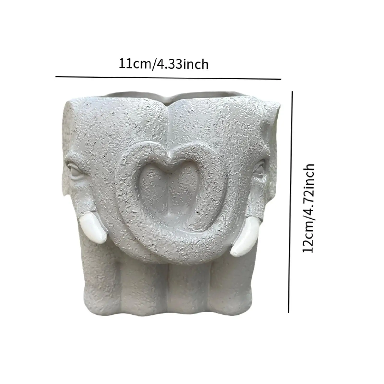 لطيف حاوية نباتية صغيرة لطيف 11x12 سنتيمتر ديكور مزرعة ديكور زارع زخرفة لحديقة مقهى غرفة المعيشة شرفة منضدية #6