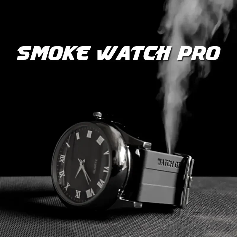 

Remote Control Smoke Watch Pro Gimmicks Mechanical Magic Stage Magia Tricks Props Illusion Party Show Appear From Empty Hand