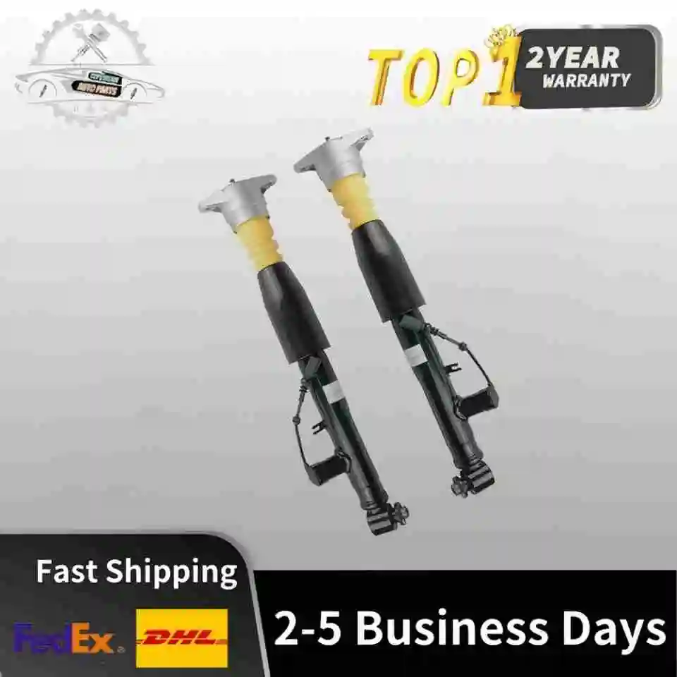 

Pair Rear Shocks Absorbers Struts Electric For Audi A6 S6 C6 Avant Quattro 05-11