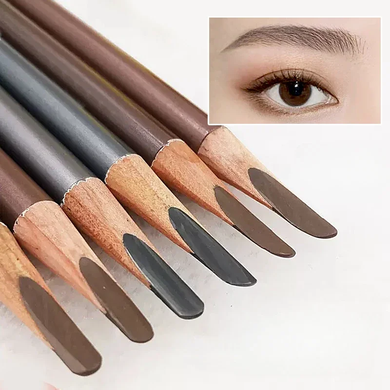 Microblading Eyebrow Pencil Eyebrows Makeup Professional Waterproof Natural Eyebrow Pen Tattoo Enhancer Korea Makeup Cosmetics