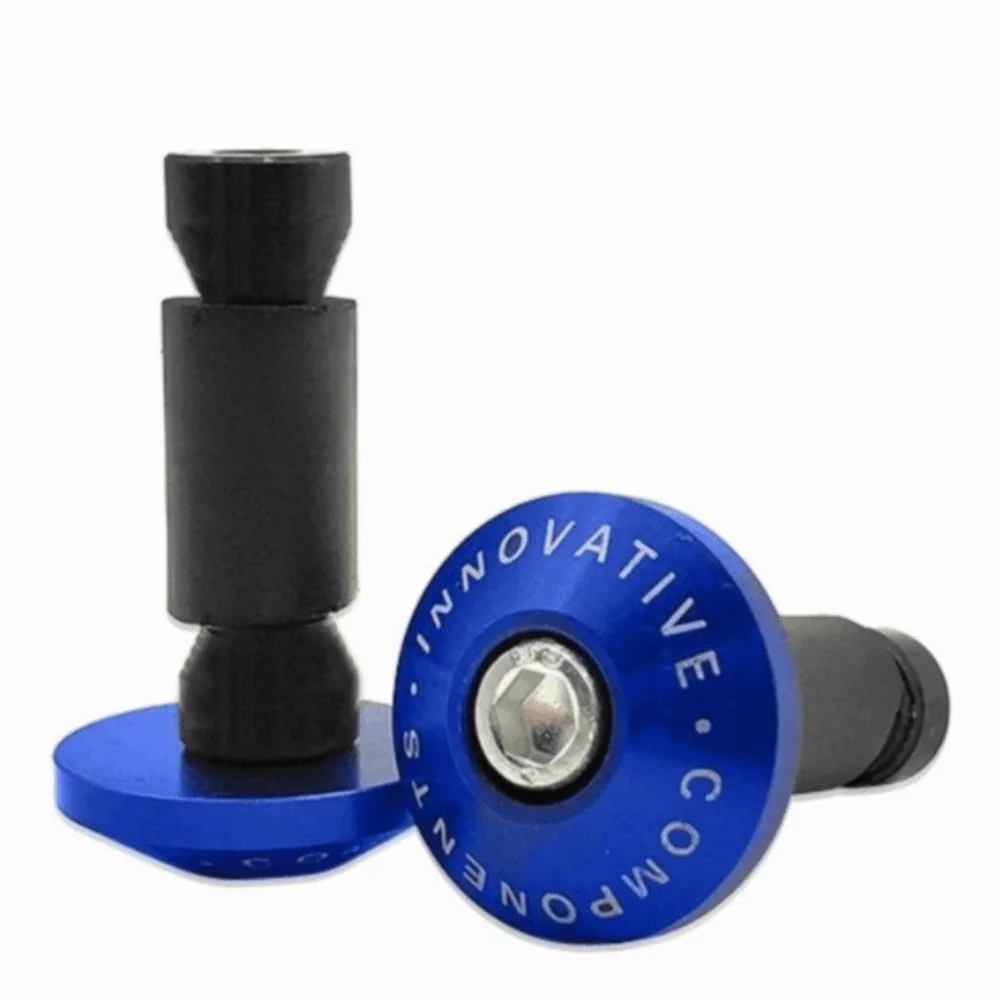 Protection Aluminum Material Handlebar End Weight Universal Fit Gear Balanced Handle Protection Plug Bar End Plug Motocross