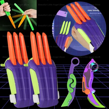 3D 당근 중력 발톱 피젯 장난감, 감압 푸시 카드 장난감, 스트레스 방지, 귀여운 순무 칼, 스트레스 해소, 소년 멋진 장난감 선물, 신제품 Best5 3D 당근 중력 발톱 피젯 장난감, 감압 푸시 카드 장난감, 스트레스 방지, 귀여운 순무 칼, 스트레스 해소, 소년 멋진 장난감 선물, 신제품 Best5