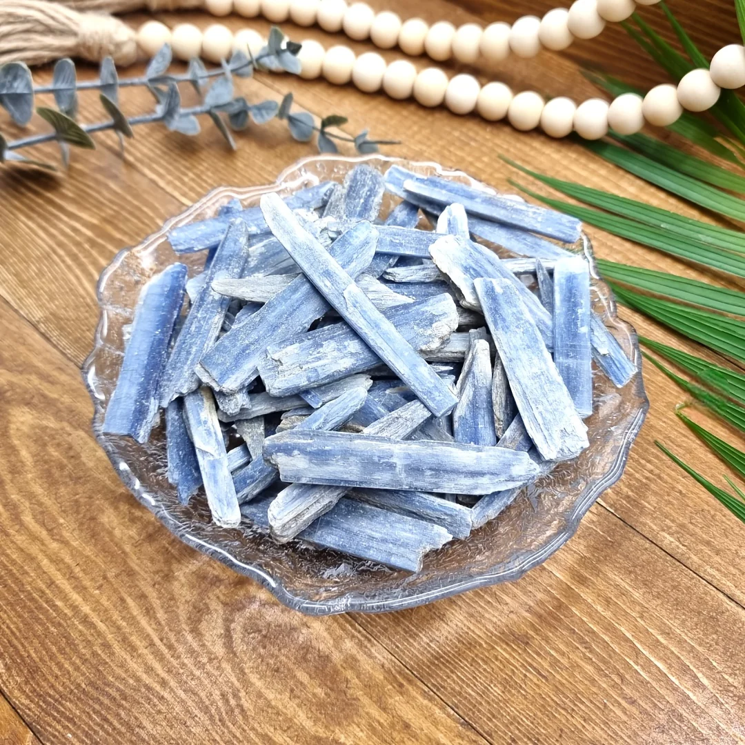 1oz/3oz/5oz Blue Kyanite Blades, High-Grade Blue Kyanite Blades, Raw Blue Kyanite, Kaynite, Blue Kyanite, Kyanite Stone Raw