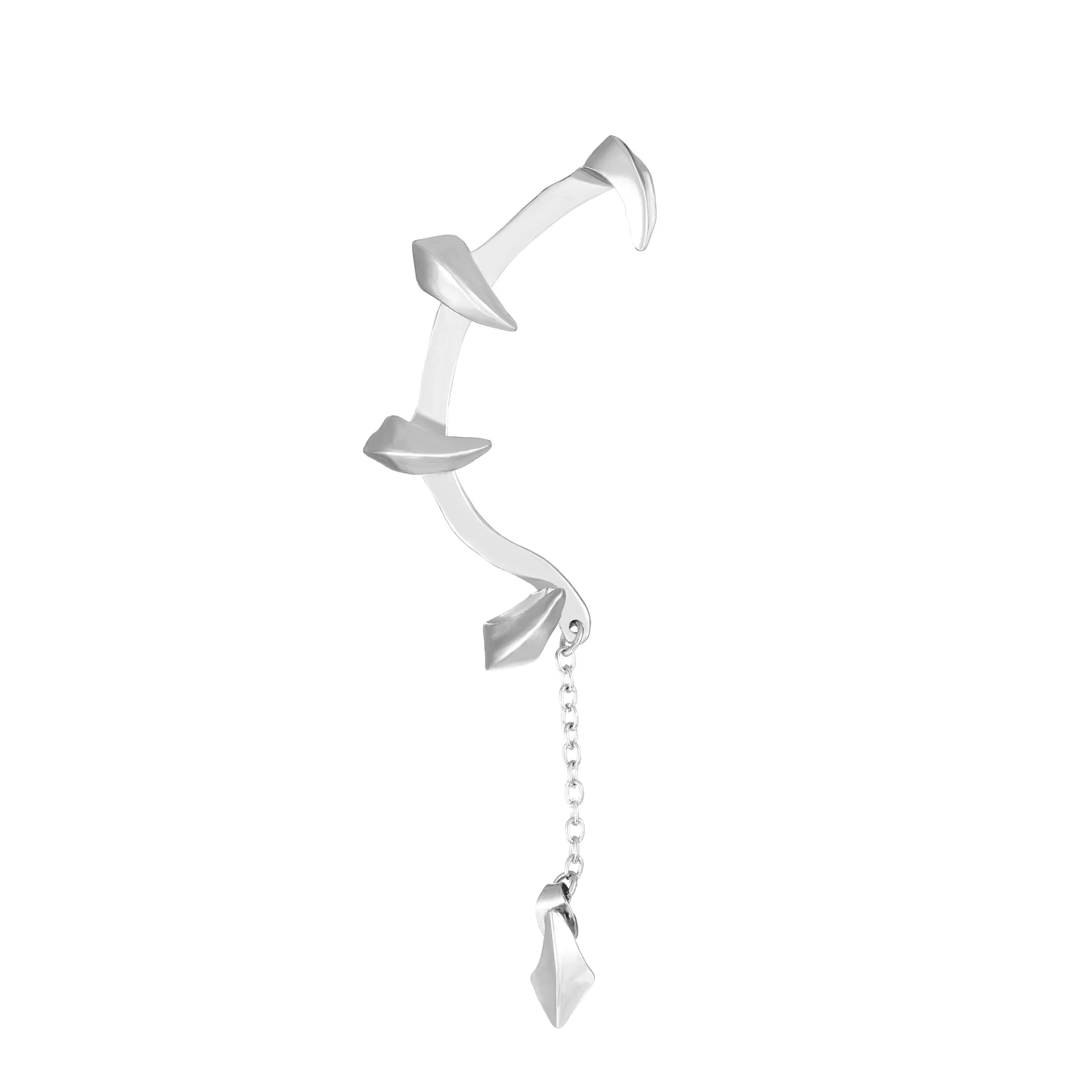 Gothic Teufel Minions Ohr Haken Punk Dunkle Legierung Geometrische Ohr Manschette frauen Ohrringe Retro Party Schmuck Mode Zubehör – Detail 6