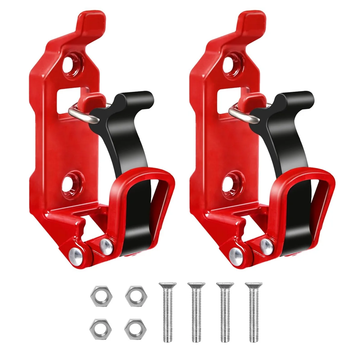 Y31A 2 uds soporte para pala portaequipajes de coche herramienta de soporte abrazadera de liberación rápida pala hacha soporte de montaje en pared para remolque de coche RV barco