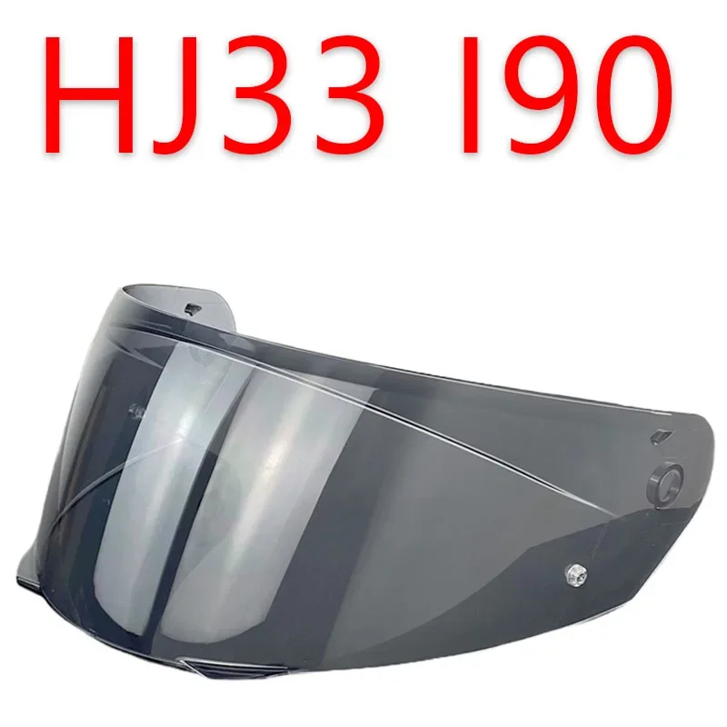 I90  Visera Para Casco for HJC HJ33 I90 High Strength Toughness Windproof Dustproof Uv Protection Motorcycle Helmet Accessories