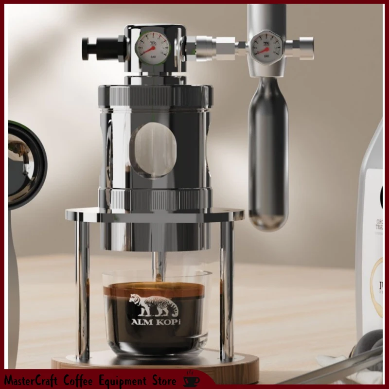 Pneumatic Coffee Extractor Portable Mini Coffee Maker Small Manual Espresso Machine For Home Office Outdoor Camping Travel