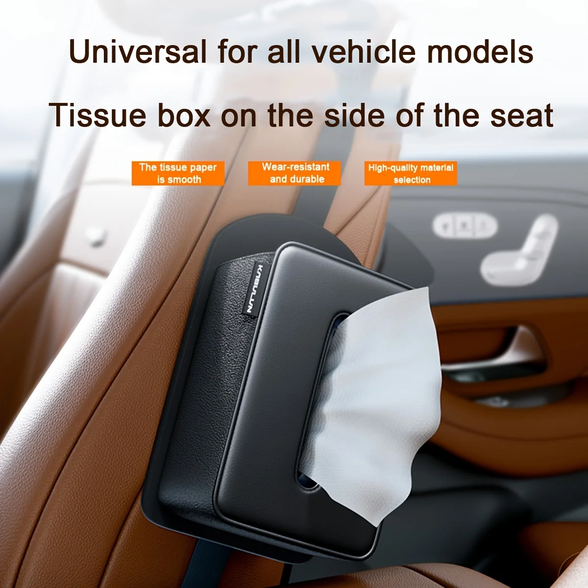 

1 шт. внутренняя сумка-органайзер для хранения вещей на боковине сиденья, передняя автомобильная коробка для салфеток, сумка-органайзер на спинку сиденья, подвесные декоративные элементы, бумажные салфетки, sm.