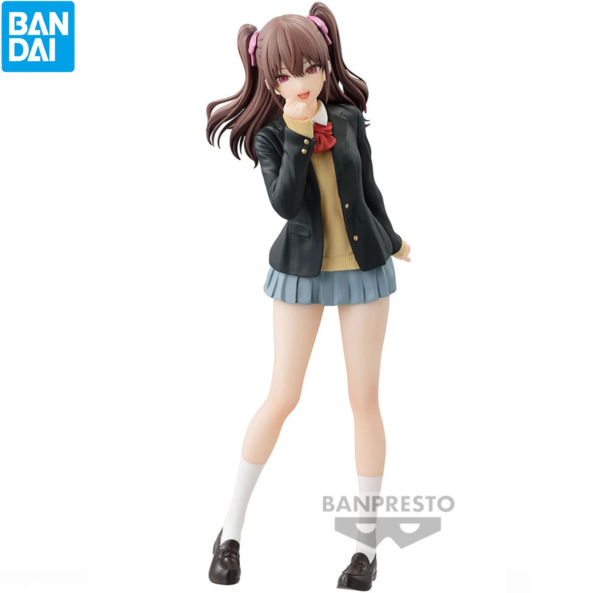 

BANDAI Banpresto 2.5 Dimensional Seduction Tachibana Mikari Glitter Glamours Uniform Ver. Bishoujo Anime Figure Model Toy Gift