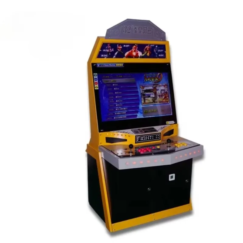 

32-дюймовый игровой автомат Street Fighter в стиле ретро, оборудование для нескольких игр, аркадный игровой автомат Street Fighter