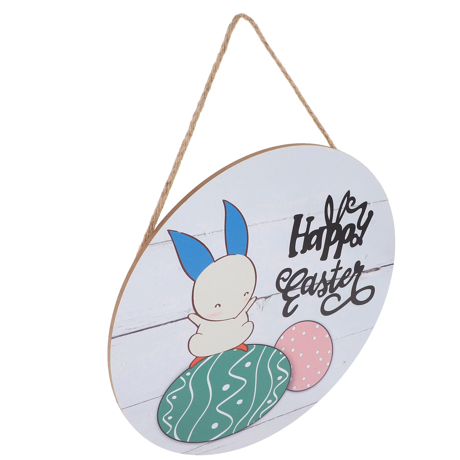 

Easter Door Sign Wall Decor Hanging Welcome Front Decorative Signs Fade Resistant Festive Party Classic Lovely