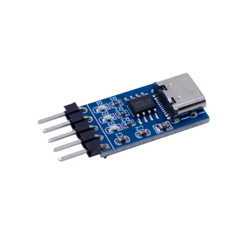 Type-C USB to TTL Serial Port, CH340N Module, CH340, DC 5V, 3.3V, Upgrade, MCU Download Brush Line