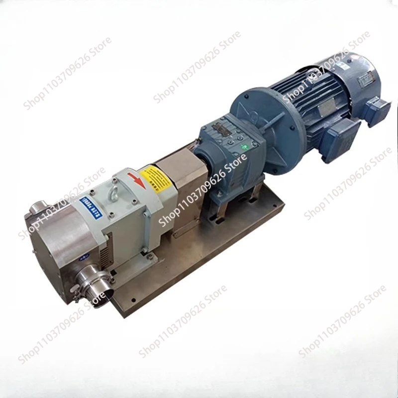 

Sanitary Food Grade Cam Rotor Lobe Pump for Chocolate Paste Yogurt Saus Tomat Olive Oil