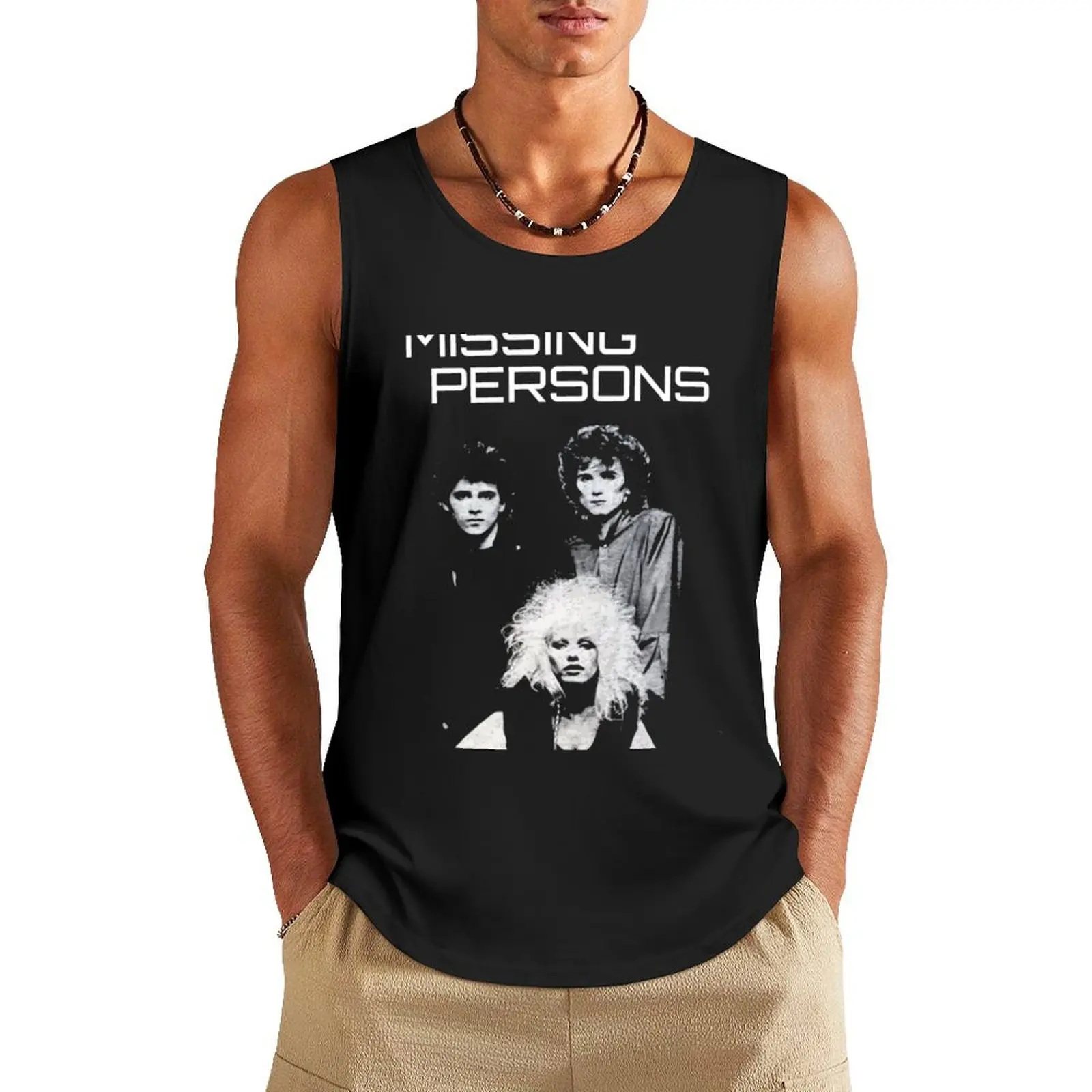 Missing Persons Tank Top Gym wear best selling products bodybuilding